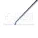 Microdissectomy Curette, Backward Angled, Size #5, Bayonet, Round Offset Gray Aluminum Handle, Overall Length 10" (254mm) Compares To Codman 47-5020 - 586131C
