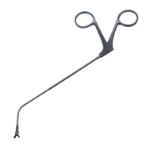 Kuhn Bolger Giraffe Biopsy Sinus Forceps, 3mm Spoon, 55 Degrees, Curved Shaft, Double Action Vertical Jaw, Working Length 4-3/4" (120mm) 