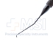 Seibel Style Nucleus Chopper & Safety Quick Chopper, Double Ended, Stainless Steel, Left Hand Dominant, Use In Right Hand, Seibel End - Curved Interior Cutting Edge, 0.5mm Olive Shaped Tip, 15mm From Bend To Tip, Safety Quick Chopper End - 0.5mm Olive Shaped Blade, 1mm Bend, Angled 10mm From Bend To Tip, Overall Length 5-1/2" (140mm) - 9-25647-L-R
