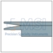 IOL Loading Forceps, Titanium, For Loading AcrySof IOL into Monarch II III Cartridges, Highly Polished Tips to Avoid Scratching Lens, Round Handle, 119mm - DK7717E