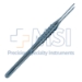 IOL Loading Forceps, Titanium, For Loading AcrySof IOL into Monarch II III Cartridges, Highly Polished Tips to Avoid Scratching Lens, Round Handle, 119mm - DK7717E