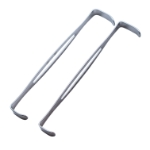 U.S, Army Retractor, Double Ended, Set Of Two - (1) Smaller: 15mm Width x 25mm Depth / 15mm Width x 30mm Depth (2) Larger: 15mm Width x 37mm Depth / 15mm Width x 42mm Depth 