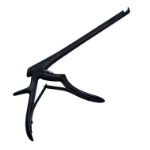 Ferris Smith Kerrison Rongeur, 40 Degrees Upbite, 5mm Bite, EZ Cleaning System, Ejector, Thin Footplate, Diamond Like Coating, Working Length 8" (203mm) 