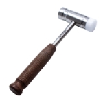 Reprocussion Free Mallet, #3, 1lb 7.1oz, Phenolic Handle, 1.259" (31.9mm), One Face Nylon, One Face Stainless Steel, Overall Length 10-5/8" (270mm) 