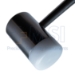 Combination Mallet, #1, Large, One Replaceable Nylon Cap, One Solid Stainless Side, Cylinder Shaped Head, 12.7oz, Diameter 1.260" (32mm), Overall Length 7-7/8" (200mm) - M06600