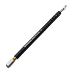 Cataract Clear Cornea 3mm Black (CVD) Diamond Knife Angled DOP Black Gold Titanium J-Slot Bayonet Hande Design, 90 Degrees Sharp Sided Spear, Blade Dimensions 3mm Wide x 0.17mm Thick x 6mm Long 