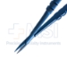 Needle Holder, Titanium, Straight, Medium 9mm Smooth Jaws, With Lock, Round GROOVED Handle, Overall Length 4-1/4" (112mm) Compares To D&K 3-200 - TDK-4-311