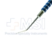 O'Gawa Mini Dialer, Titanium, Angled Shaft, 11mm Bend To Tip, 0.25mm Tip, Round Handle, Overall Length 4-3/4" (121mm) - TDK-7-529