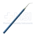 Lester IOL Lens Manipulator, Titanium, Angled Shaft, 9mm Bend To Tip, 0.4mm Round Shaped Rotating Tip, Tip Length 0.8mm, Round Grooved Handle, Overall Length 4-3/4" (122mm) - TDK-7-561