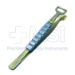 Dacamara Meibomian Gland Expressing Forceps, Titanium, 12mm Roller Pin, Perfectly Curved Smoothly Polished Plate Lays Perfectly In The Groove Of The Rolling Pin - TDK-7120