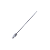 Brush Cannula, 20ga, 1mm Silicone Brush Tip, For Backflush Handpiece, Overall Length 1-1/4" (33mm) 1466570,May-15,E4804