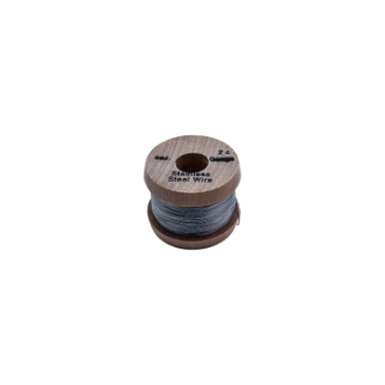 24ga Suture Wire, 4oz Spool, Babcock, Stainless Steel, Surgical / Implant Wire 