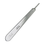 #3 Knife Handle, Millimeter / Inch Ruler, Works With, Blades 10, 11, 12, 15, Overall length 5" (127mm) 
