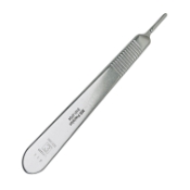 #3 Knife Handle, Millimeter / Inch Ruler, Works With, Blades 10, 11, 12, 15, Overall length 5" (127mm) 