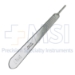 #3 Knife Handle, Millimeter / Inch Ruler, Works With, Blades 10, 11, 12, 15, Overall length 5" (127mm) - 0101-2704