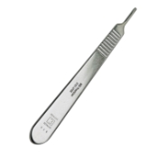#3 Knife Handle, Ruler, Overall Length 5" (127mm) 