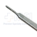 #3 Knife Handle, Millimeter / Inch Ruler, Works With, Blades 10, 11, 12, 15, Overall length 5" (127mm) - 0101-2704
