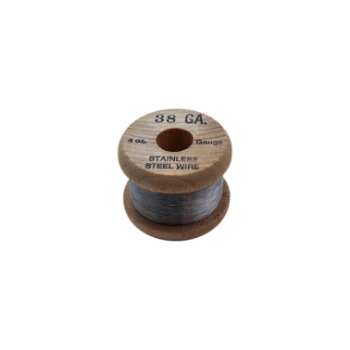 38ga Suture Wire, 4oz Spool, Babcock, Stainless Steel, Surgical / Implant Wire 