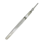 #3LA Knife Handle, Angled, For Deep Surgery, 10-15C Tip Width, Overall Length 8-3/8" (213mm) 