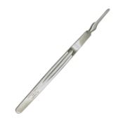 #3LA Knife Handle, Angled, For Deep Surgery, 10-15C Tip Width, Overall Length 8-3/8" (213mm) 