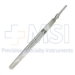 #3LA Knife Handle, Angled, For Deep Surgery, 10-15C Tip Width, Overall Length 8-3/8" (213mm) - 0101-2723