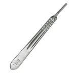 #4 Knife Handle, Extra Fine, Width 20-25c, Overall Length 5-3/8" (137mm) 