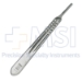 #4 Knife Handle, Extra Fine, Width 20-25c, Overall Length 5-3/8" (137mm) - 0101-2804