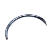 Mayo Catgut Suture Needle, 1/2 Circle, Trocar Point, Size 4, 12 Per Package, Non-Sterile 
