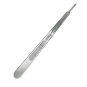 #4L Knife Handle, Extra Fine, Deep Surgery, Width 20-25c, Overall Length 8-3/8" (213mm) 