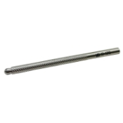 Short Beaver Style Chuck, Round Handle, Collet Uses 50, 60, 70 Style Blades, Overall Length 3" (75mm) K20-1920