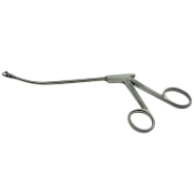 Arthroscopic Forceps, Curved Left, Through-Cut, 3.4mm x 3.4mm 