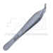 Adson Brown Tissue Forceps, Angled, 7 x 7 Teeth, Overall Length 4-3/4" (121mm) - 22-14120