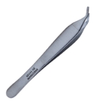 Adson Brown Tissue Forceps, Angled, 7 x 7 Teeth, Overall Length 4-3/4" (121mm) 