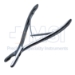 Adson Cranial Rongeur, Straight, 15mm x 7.5mm Wide Cup-Shaped Jaws, Overall Length 8-1/4" (210mm) - 1412-611BX
