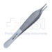 Adson Dressing Forceps, Standard, Cross-Serrated Jaw, Overall Length 4-3/4" (121mm) - 15-13120