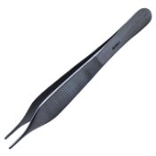 Adson Dressing Forceps, Standard, Serrated Jaws, Overall Length 4-3/4" (121mm) 