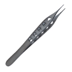 Adson Dressing Forceps, Longitudinal Fenestrations, Overall Length 4-3/4" (121mm) 