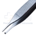 Adson-Ewald (Hudson) Tissue Forceps, 1 x 2 Teeth, Overall Length 4-3/4" (120mm) - 241366J