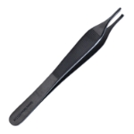 Adson Ewald Tissue Forceps, Heavy, 1 x 2 Teeth, Overall Length 4-3/4" (121mm) 