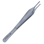 Adson Ewald Tissue Forceps, Heavy, 2 x 3 Teeth, Overall Length 6" (150mm) 