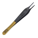Adson Forceps, TC, Smooth Jaw, Delicate, Overall Length 4-3/4" (121mm) 