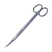 Adson Ganglion Scissors, Curved, Sharp Tips, Overall Length 6-1/4" (159mm) 