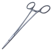 Adson Hemostatic Forceps, Straight, Delicate, Serrated Jaws, Overall Length 7-1/2" (193mm) 