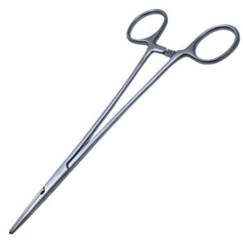 Adson Hemostatic Forceps, Straight, Delicate, Serrated Jaws, Overall Length 7-1/2" (193mm) 