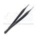 Adson Micro Suture Forceps, Smooth Tying Platform, 1 x 2 Teeth, 1mm Tip, Overall Length 4" (102mm) - 91137011