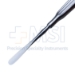 Adson Periosteal Elevator, Curved, Semi-Sharp, Round Tear Drop Shape 7mm Wide Blade, Overall Length 6-3/4" (171mm) - D9313