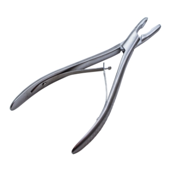 Adson Rongeur, Straight, 7mm x 15mm Bite, Spring Handle, Overall Length 8" (203mm) 