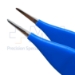 Adson Bipolar Forceps, Serrated Handle, Insulated, 1mm Tip, Overall Length 4-3/4" (121mm) - 108-I06-02A
