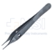 Adson Tissue Forceps, 1 X 2 Teeth, Cross Serration, Delicate, Overall Length 4-3/4" (121mm) - 220-382-12