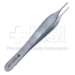 Adson Tissue Forceps, Narrow, 1 x 2 Teeth, Overall Length 4-3/4" (121mm) - 21-14120